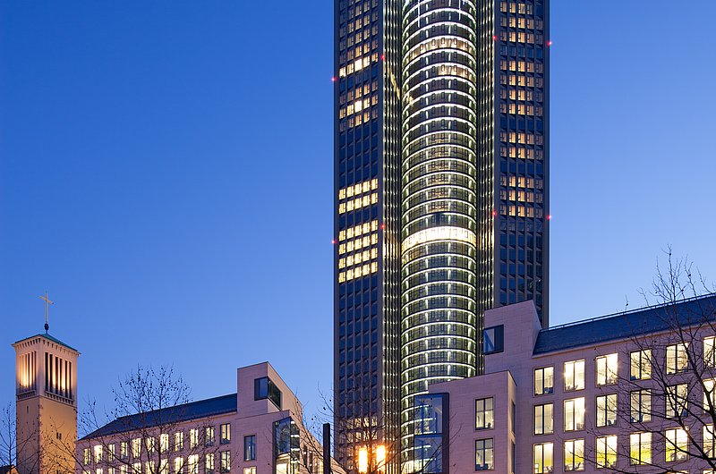 Frankfurt am Main Tower 185 außen 